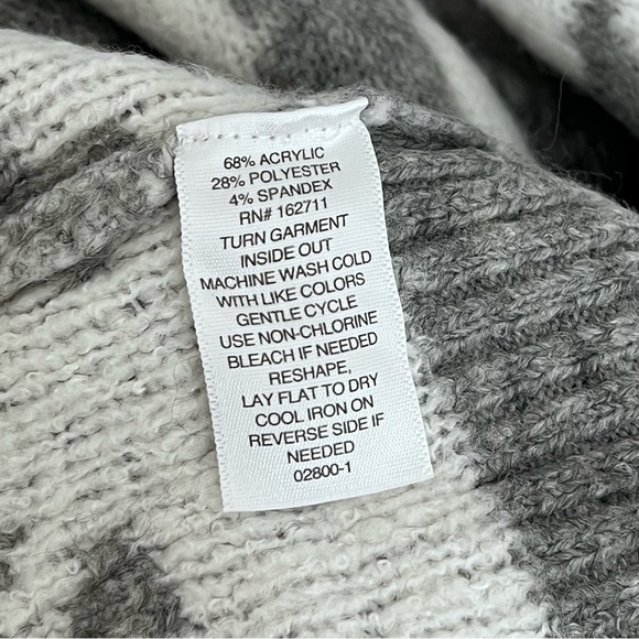 Liz Claiborne Pullover Sweater Mock Neck Long Sleeves - Picture 8 of 11